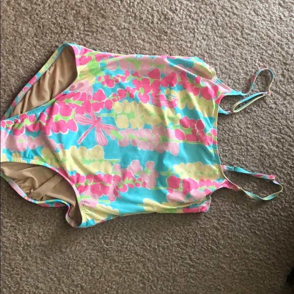 Lilly Pulitzer one piece swim suit - Picture 2 of 2